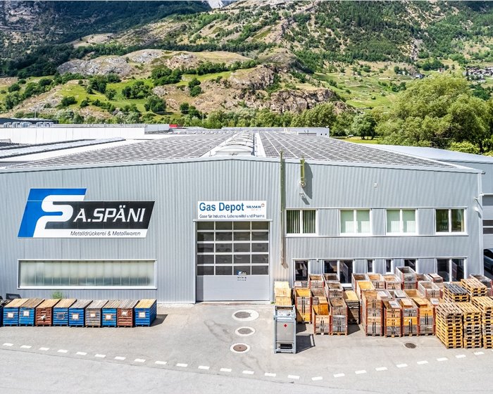 Lagerhalle Späni AG in Raron