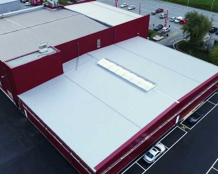 Gewerbehalle Otto's in Gamsen (Erweiterung Verkaufsfläche)