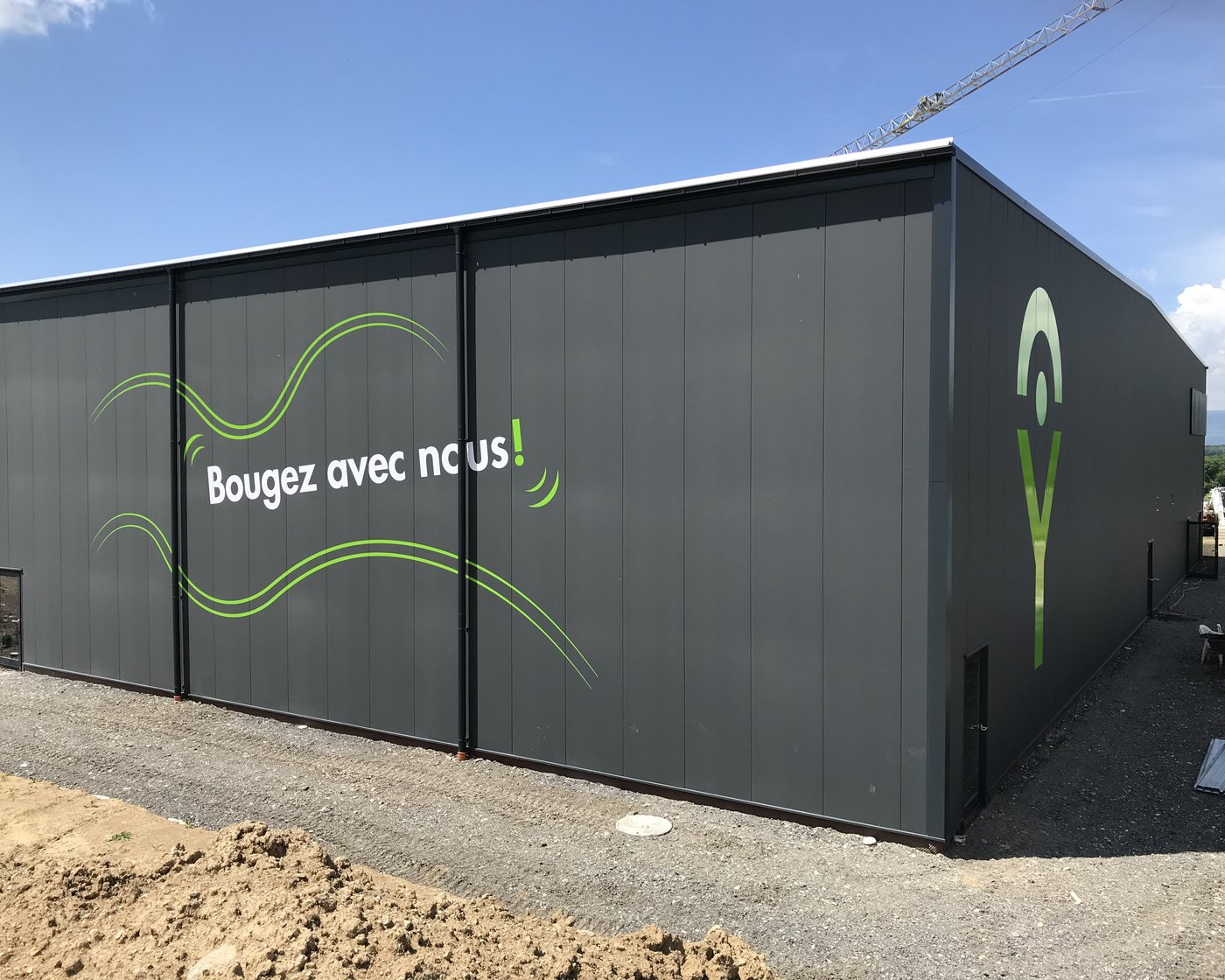 Halle; Centre de trampoline et loisirs, Etagnières