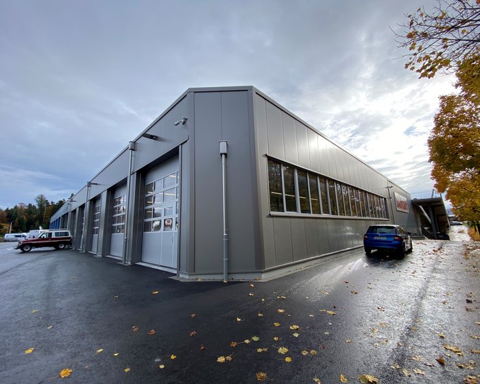 Gewerbehalle Bantam Camping AG in Hindelbank